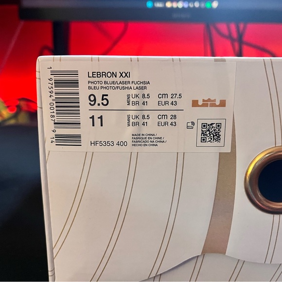 Nike LeBron 21 “Optimism” Mens size 9.5 - Picture 6 of 6